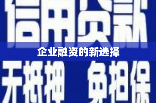 龙子湖企业融资的新选择