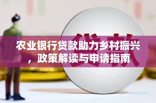 龙子湖农业银行贷款助力乡村振兴，政策解读与申请指南