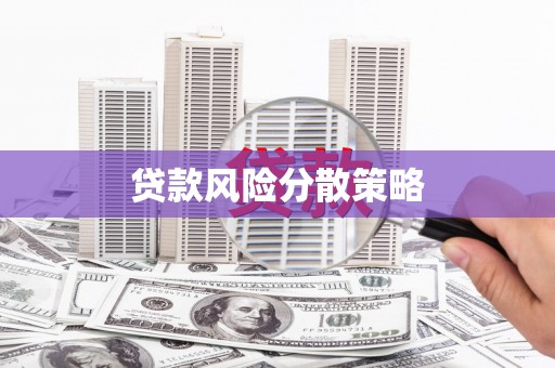 龙子湖贷款风险分散策略