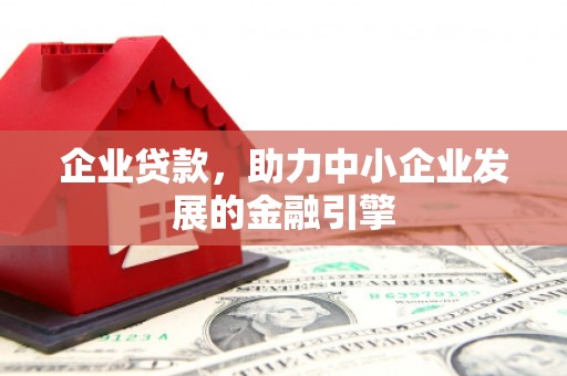 龙子湖企业贷款，助力中小企业发展的金融引擎