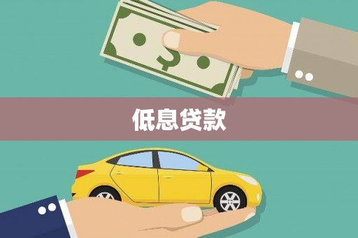 龙子湖低息贷款